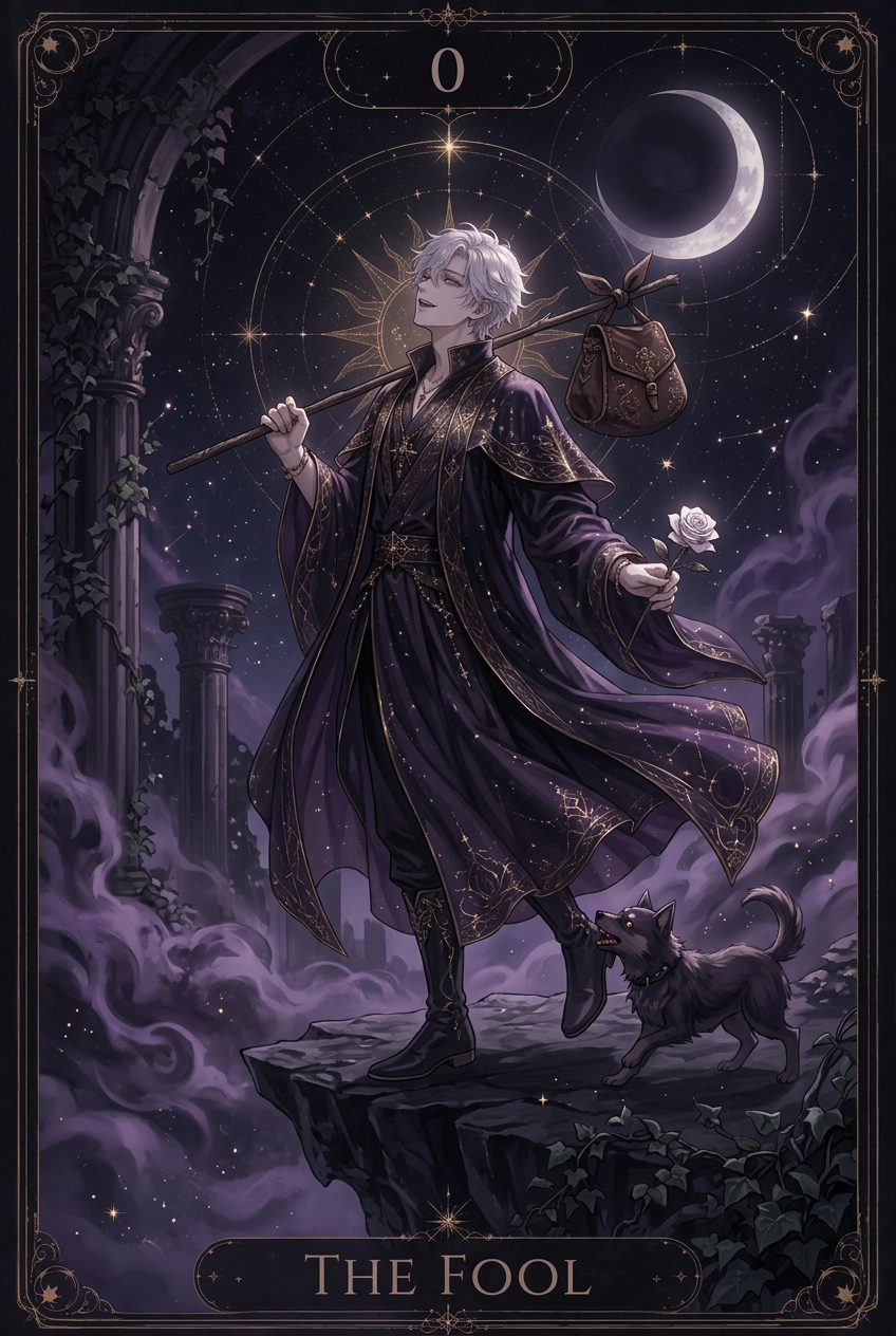 ไพ่ The Fool ไพ่ทาโรต์ใบที่ 0